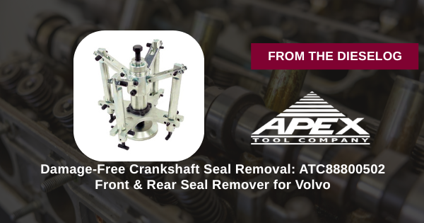 Damage-Free Crankshaft Seal Removal: ATC88800502 Front & Rear Seal Remover for Volvo